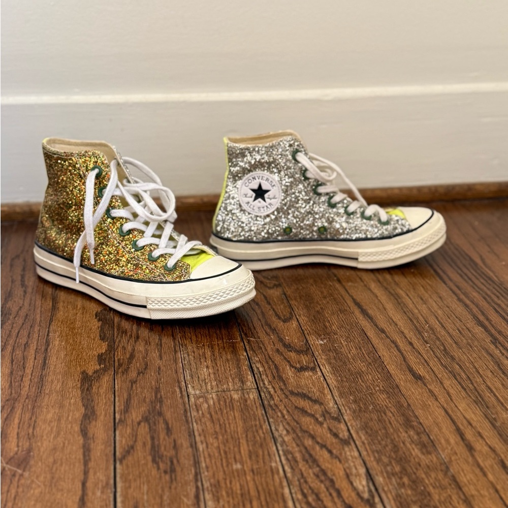 JW Anderson X Converse Chuck 70 High Glitter